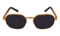 Hustler Jacques Cartier Edition 24KT "Yellow Gold / Black" JCHU2 0001 CUT 11B5