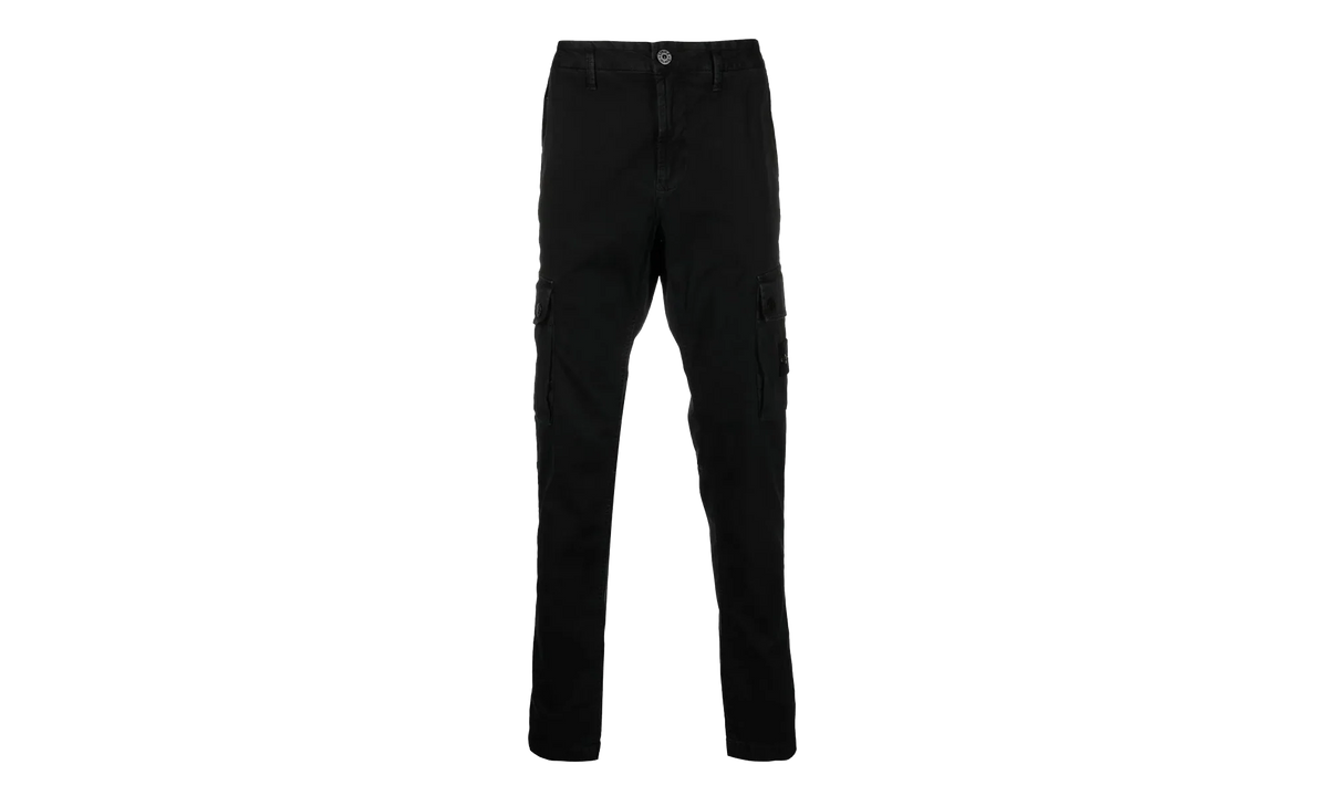 Twill Cargo Pants "Black" 7715303L1 V0129