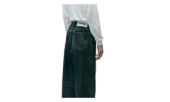 Washed Denim Wide Pants "Indigo" 252XBNH PTM04 INDIGO