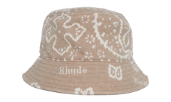 Intarsia Bucket Hat "Tan / Cream" RHPS24HA04973517 TCM