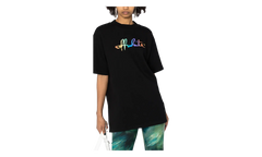 Rainbow Tomboy T-Shirt WMNS "Black / Multi" OWAA072R21JER0011084