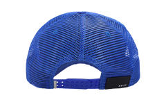 Three Star Trucker Snapback Cap "Blue / White" MAH002 466