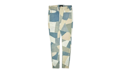 Skinny Denim Patchwork Jeans "Alabaster" S22MDF030 271