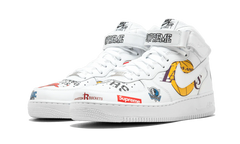 Air Force 1 MID 07 / Supreme "NBA" AQ8017 100