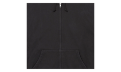 Cut Out Zip Up Hoodie "Black" SU27264