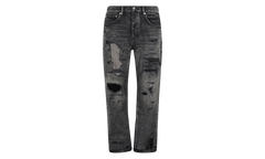 Repair Blowout Jeans "Black" P011 VTWB425