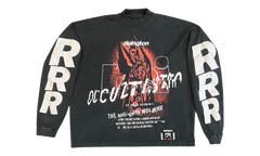 Occultista Vintage Long-Sleeve T-Shirt "Vintage Black" OCCT LS08