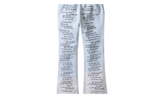 WDW Scripture Sweatpants "Light Blue" B7G7GKWM