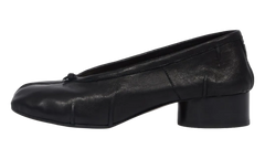 Leather Heeled Tabi Ballerina Flats WMNS "Black" S58WZ0128P6378T8013