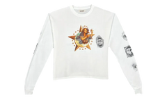 Star Girl Long Sleeve Tee "White" ALSS26MJLST37A