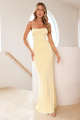 Celebrity Spotlight Maxi Dress Yellow