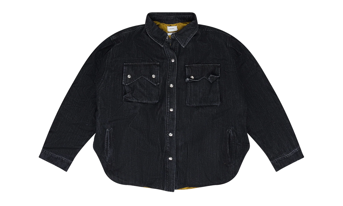 Denim Overshirt "Black" RHD-MOTW-0073