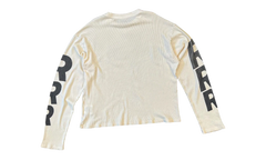 Pop-Out Thermal Long-Sleeve Tee "Max White" POPT LS92