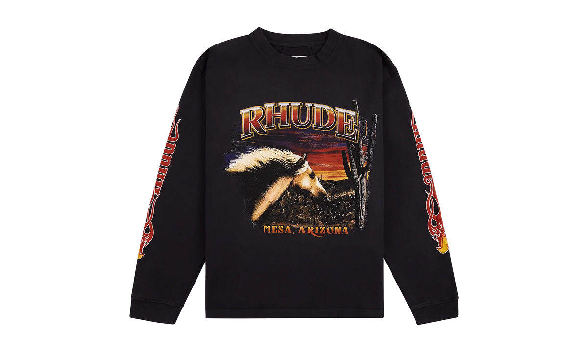 Mesa Stallion Hoodie "Vintage Black" RHFW25HO05012-3169