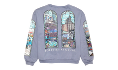 Politics As Usual Crewneck "Periwinkle" WDWBMBPAUCSP