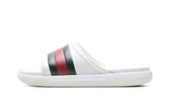 Web Slide Sandal "White Green Red" 780286 J8700 9032