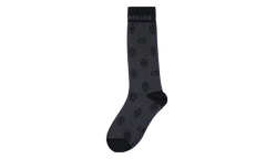 Monogram Socks (3 Pack) "Black / Grey" CHRM0906