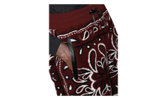 Bandana Fleece Shorts "Red" MKSS01643