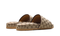 GG Slide "Beige Canvas" 624695 H6320 9763