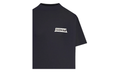 Medium Fit T-Shirt WMNS "Black" 850990 TTVL6 1041