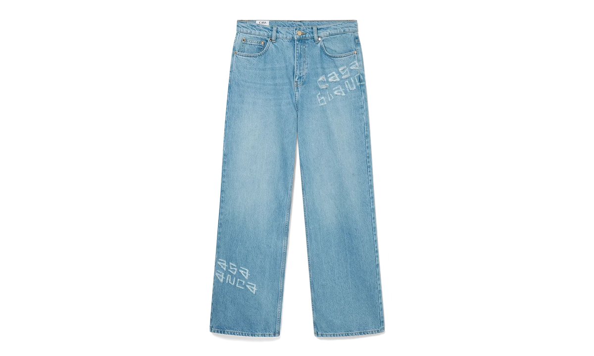 Graffiti Denim Jeans "Light Blue Vintage Wash" MS25 TR 274 01 LIGH