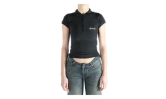 Cropped Polo T-Shirt WMNS "Washed Black" 850360 TTVM9 6552