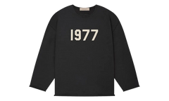 1977 Raw Edge Crewneck Sweater "Iron" 192BT212170F