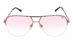 Blanco Half Rim 24KT Two-Tone "Rose / White Gold / Pink Gradient Photochromatic" HRBA2 0008 17A5