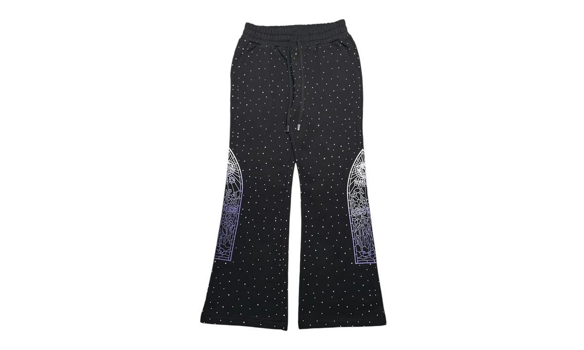 Rhinestone Sweatpants "Black" WDWBMBRSC