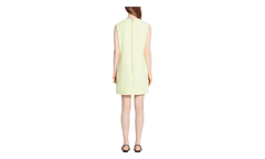 GATHERED NECK MINI DRESS "CITRON" RW DR0025 5606 P23_87
