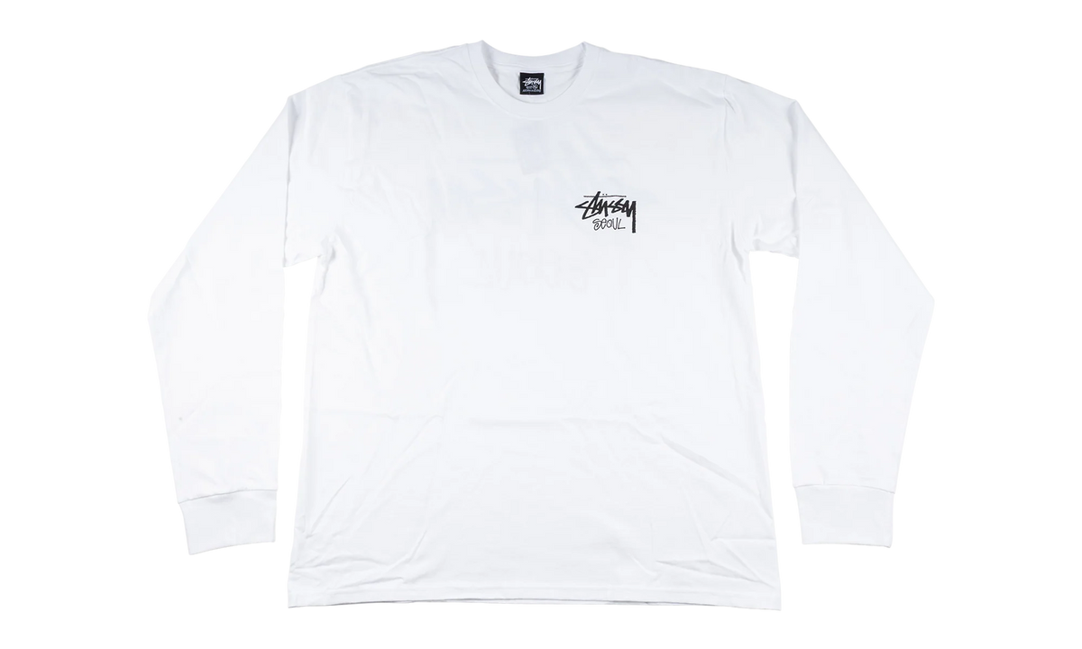 Seoul Chapter Longsleeve Tee "White" STUS443