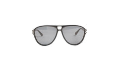 CLASSIC LOGO SUNGLASSES "Black & Blue" XA41764AC BLAC