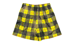 EE Basic Shorts "Plaid - Yellow / Black" EE148