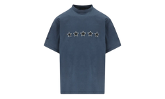 Twisted Crew Neck T-Shirt "Washed Navy" 850403 TTVL2 8806