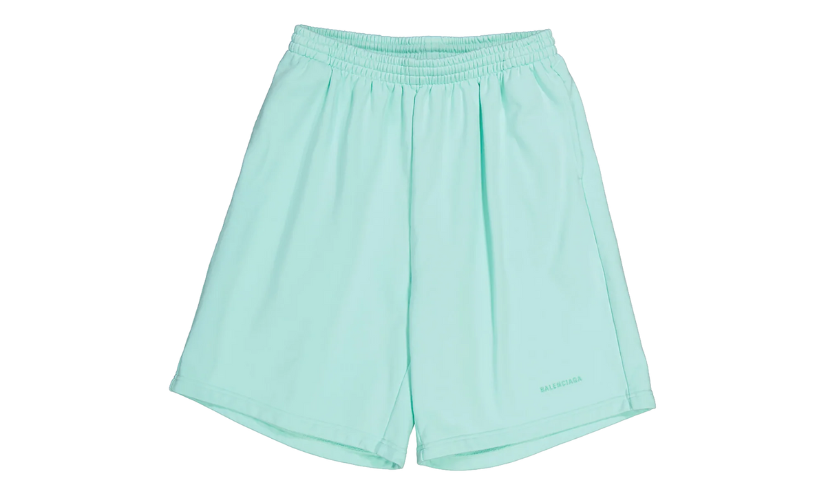 BB Embroidered Logo Shorts "Mint Green" 674591 TLVB8 0306
