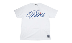 Paris Script Logo Tee "White" KHM032265 101