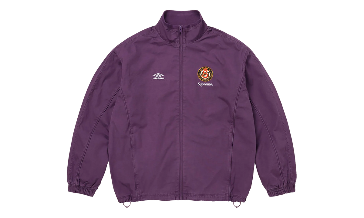 Umbro® Cotton Ripstop Track Jacket "SS26 - Plum" SU27023
