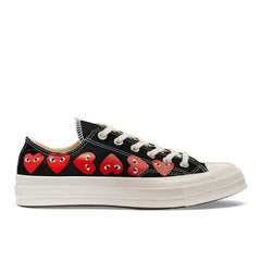 COMME DES GARÇONS X Converse  Multi Heart Chuck 70 Lo Top