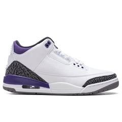 Air Jordan 3 Retro - White/Black/Dark Iris