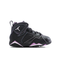 Air Jordan 7 Retro (TD) - Black/Barely Grape/Rush Fuchsia