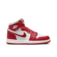Air Jordan 1 Retro High OG (PS) - Light Iron Ore/Varsity Red/Sail
