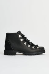 Timberland Authentic Hike Mid Lace Up Boot Black Full Grain