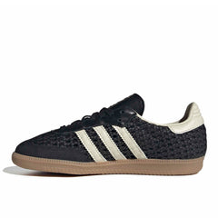 Adidas Women's Samba OG Leather Crochet - Black