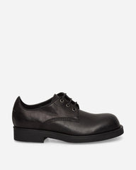 Leather Derby Shoes Black