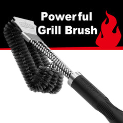 Heavy-Duty BBQ Grill Brush & Scraper 🔥