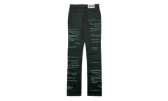 Scripture Jeans "Black/Green" WDWBMBSJBG