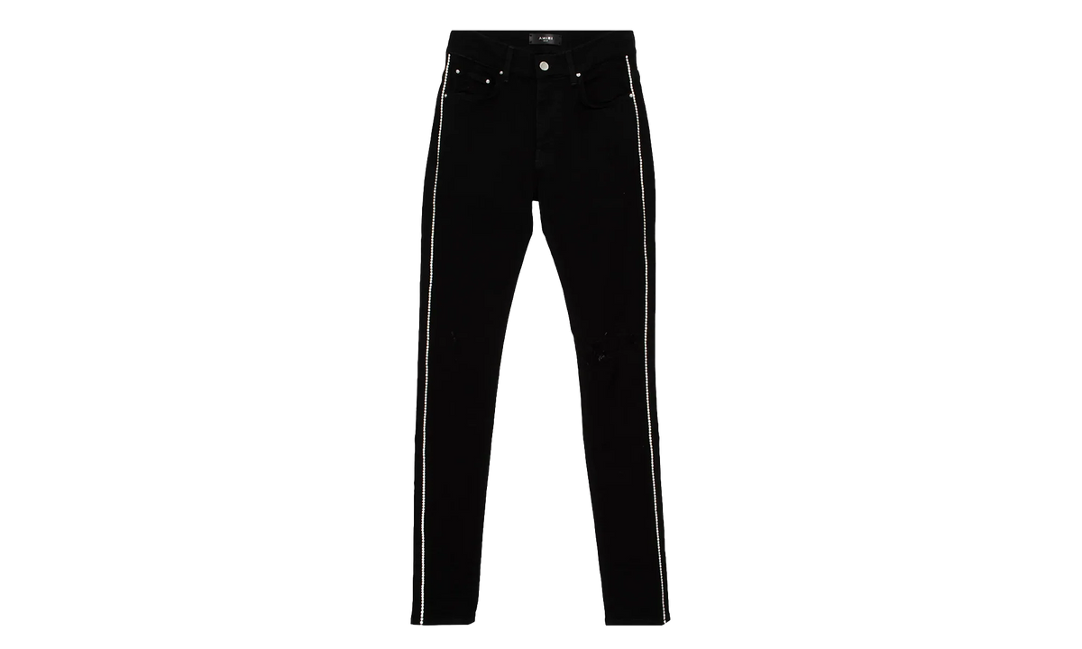 Crystal Track Jeans "Black" MDS112 018 BLAC