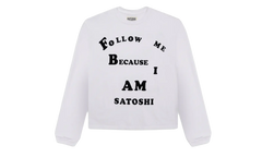 Follow Me Long Sleeve Tee Shirt "White" FW24LS001 WHT