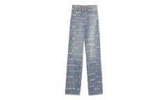 TWISTED LEG DENIM TROUSERS "Blue Denim" RW TR0335 D082 P24 22