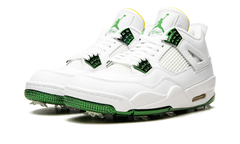 Air Jordan 4 Retro Golf "Metallic Green" CZ2439 100